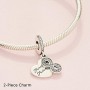 Pandora 925 Argento Bianco Zirconia cubica FASHIONOTHER