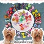 Chenkou Craft 50PCS/25PAIRS New Dog Fiocchi per Capelli con Fiocco Elastico Pet Grooming Products Mix Colori Vari Modelli Pet Ha