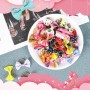 Chenkou Craft 50PCS/25PAIRS New Dog Fiocchi per Capelli con Fiocco Elastico Pet Grooming Products Mix Colori Vari Modelli Pet Ha