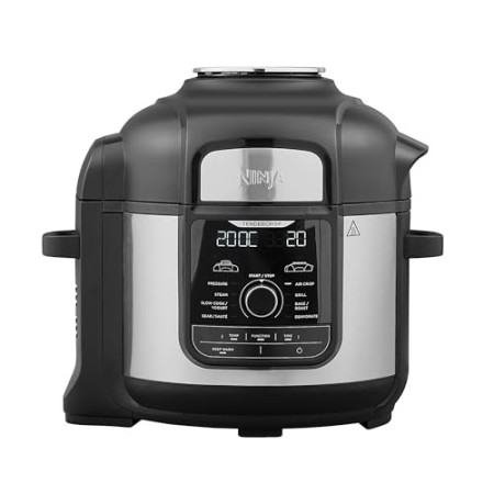 Ninja Foodi Max Pentola a Pressione e Multicooker 9-in-1, 1760 W, 7.5 Litri, Nero