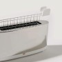 Alessi - SG68RACK W - Pinza per tostapane in acciaio inossidabile 18/10 lucido e PC, bianco.