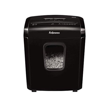 Fellowes Distruggidocumenti a Microframmento Powershred 6M, 6 fogli, per Casa e Ufficio, con Blocco di Sicurezza