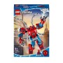 LEGO Super Heroes Il Mech di Spider-Man Set di Costruzioni per Bambini, con la Minifigure di SpiderMan e Ragnatela Acciuffa-Furf