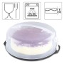 Xavax Contenitore per Torte, Plastica, Trasparente, Ø 31,5 cm