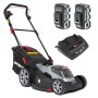 Sprint Rasaerba 440P18V a 2X 18V (36V) agli Ioni di Litio A Batteria, Larghezza Taglio 44cm, Incluso 2 Batteria da 5Ah e Doppio 