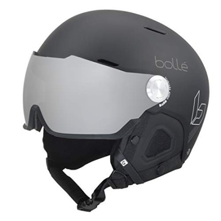 Bollé Might Visor Casco da Sci Black Unisex Adulto 55-59 cm