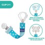 Chicco Perfect 5 Starter Set Allattamento, Bimbo, Biberon Anticolica, Clip, Scaldabiberon, Gommotti, Azzurro