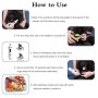 Pecute - Tagliaunghie per Cani Elettrico, Accessori per la Cura Delle Unghie Dei Cani, Ottimo per Cani di Taglia Piccola, con Ri