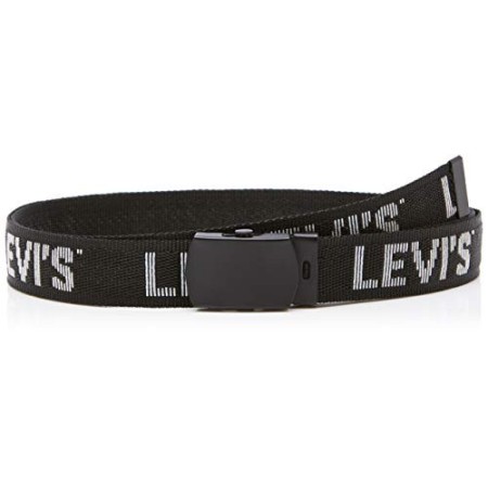 Levi's LEVIS FOOTWEAR AND ACCESSORIES Tickfaw Cintura, Nero (Regular Black 59), 110 Uomo
