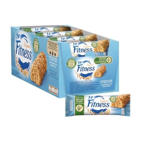 FITNESS Naturale Barretta di Cereali Integrali, 24 Pezzi