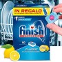 Finish, 360 Pastiglie per Lavastoviglie, Classic, 4 Confezioni da 90 Pastiglie, Limone