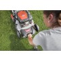 AL-KO Easy 4.6 SP-S - Tosaerba a a benzina, Scoppio semovente, 140cc OHV, Alzo Centralizzat, Cesto 60l tela, Ideale 1.400mq