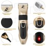 Tosatrice Cani Gatti, Bonve Pet Tosatore Clipper Ricaricabile Professionale per Cani Gatti Animali, Rumore inferiore a 50 db, Ba