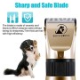 Tosatrice Cani Gatti, Bonve Pet Tosatore Clipper Ricaricabile Professionale per Cani Gatti Animali, Rumore inferiore a 50 db, Ba