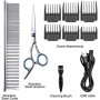 Tosatrice Cani Gatti, Bonve Pet Tosatore Clipper Ricaricabile Professionale per Cani Gatti Animali, Rumore inferiore a 50 db, Ba