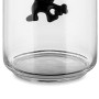 Alessi Gianni Un Ometto Che Si Tiene Stretto Barattolo Ermetico, 700 ml, Nero