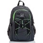 Zaino Active Invicta , Benin Eco-Material, Grigio, Sport, Scuola e Tempo Libero
