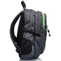 Zaino Active Invicta , Benin Eco-Material, Grigio, Sport, Scuola e Tempo Libero