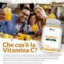 Vitamina C 1000 mg | 180 compresse (Fornitura Per 6 Mesi) | Integratori alimentari Nu U Nutrition
