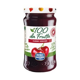 MENZ&GASSER Composta 100Dafrutta Ciliegia, 100% Frutta, 1 Vaso X 240G - 240 gr