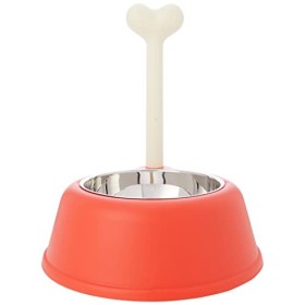 Alessi Lupita Ciotola Cani Ro, Accessori Cane, PP Arancio, Acciaio Inossidabile 18/10, Arancione, Taglia Unica