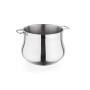 Barazzoni Tummy Pentola, Acciaio inox 18/10, Diametro cm 18, Litri 4,25. Made in Italy.