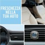 Ambi Pur Car Deodorante Auto Nuvole di Cotone, Freschezza Naturale, Mega Pack 6 x 2 ml