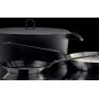 Alessi Officina 90108 La Cintura di Orione Cocotte Ovale, Rame/Ghisa