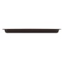 Guardini Pizza&Mania, Teglia Rettangolare 26x37cm, Acciaio con rivestimento antiaderente, Colore nero