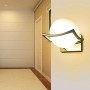DAXGD LED Luci sfera di vetro Lampade da parete, Applique da parete Interno per camera da letto, soggiorno, corridoio