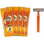 BIC RAZORS 3 Sensitive Rasoi Usa e Getta da Uomo, Confezione da 4 Pacchi a 4 Pezzi
