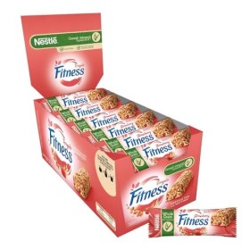 Nestlé Fitness Fragola Barretta Di Cereali Con Frumento Integrale E Fragole 24 Pezzi
