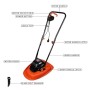 BLACK+DECKER BEMWH551-QS Rasaerba a Cuscino d'Aria a Filo 1200W, Taglio 30cm