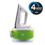 Braun CareStyle Compact IS2055GR, Ferro generatore di vapore, 2200 W, 1.3 Litri, 5 bar, sistema iCare delicato sui tessuti, Bian