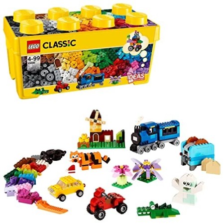 LEGO Classic Scatola Mattoncini Creativi Media per Liberare la Fantasia e Costruire Quello che Desideri, 35 Colori per Realizzar