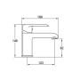 Miscelatore Rubinetto Bidet Cromato + Miscelatore Rubinetto Lavabo Cromato Bagno Casa