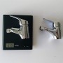 Miscelatore Rubinetto Bidet Cromato + Miscelatore Rubinetto Lavabo Cromato Rubinetteria Bagno Casa