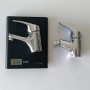 Miscelatore Rubinetto Bidet Cromato + Miscelatore Rubinetto Lavabo Cromato Rubinetteria Bagno Casa