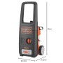 Black+Decker BXPW1400E Idropulitrice ad Alta Pressione (1400 W, 110 bar, 390 l/h), Base