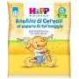 HiPP, Anellini Di Cereali Soffiati Bio, Gusto Parmigiano Con Un Tocco Di Pomodoro, 7 Confezioni Da 25 G - 174.9 g