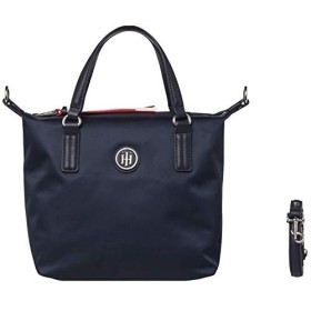 Tommy Hilfiger Poppy Small Tote, Borsa a Tracolla Donna, Blu (Tommy Navy), 15.5x25.5x33 centimeters (B x H x T)