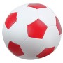 Lena-Set di 3 palle da calcio, sport e softair, di colore bianco, blu, verde o rosso, 3 10 cm, per interni ed esterni, morbide p