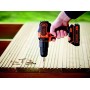 BLACK+DECKER BDCHD18BOA-QW Trapano/Avvitatore a Percussione con Doppia Batteria in Valigetta Premium e 160 Accessori, 1.5 Ah, 81