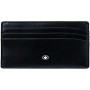Montblanc 106653 Porta Carte Di credito, 6 scomparti, Nero
