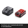 Einhell 3413155 Tagliaerba a Batteria, 18 V, Rosso/Nero