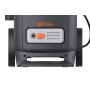 Black+Decker BXPW2000PE Idropulitrice ad Alta Pressione (2000 W, 140 bar, 440 l/h) con Patio Cleaner Deluxe e Spazzola Fissa, Pl