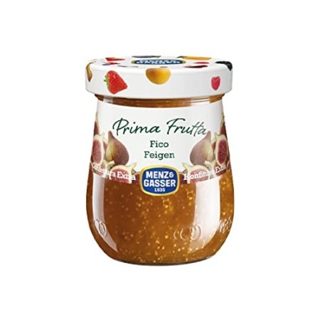 Menz&Gasser Confettura Extra di Fichi Prima Frutta - Confettura con Frutta di Alta Qualità, 1 Vaso x 340 g