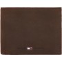 Tommy Hilfiger Johnson Cc And Coin Pocket Porta Carte di Credito, 75 cm, Marrone