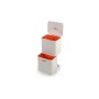 Joseph Joseph 30061 Totem Max Unità Separazione e Riciclaggio Rifiuti 60 litri, Colore Pietra