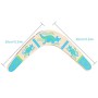 Boomerang in Legno a Forma di V di Ritorno Boomerang Giocattolo di Sport all'Aria Aperta Attrezzature Sportive da Gioco